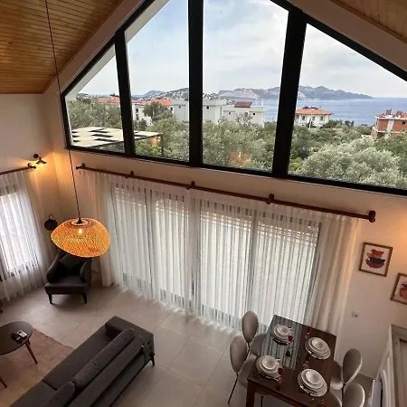 Villa Deniz Manzara-jakuzi-bahce Kas'a 5km Uzakta